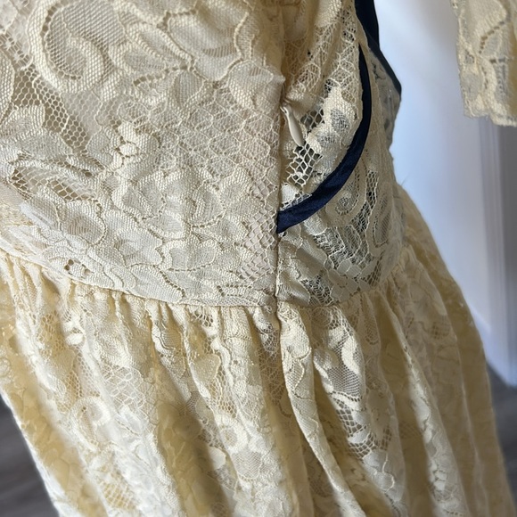 Free People Cream Lace Dress - Picture 6 of 10